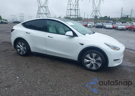 2021 Tesla Model Y Long Range Dual Motor All-Wheel Drive из США, поврежденный, VIN 5YJYGDEE6MF182630